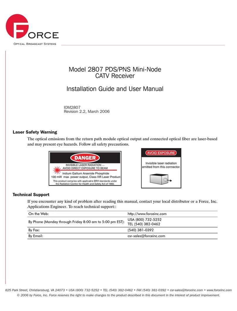 Force 2807 PDS Assembly instructions