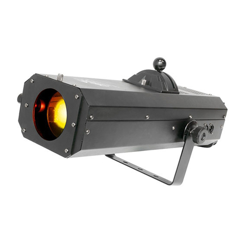 Chauvet LED Followspot 75 user manual