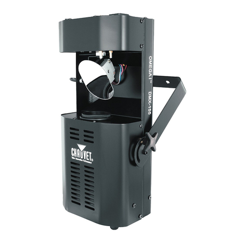 Chauvet DMX-155 Omega I user manual