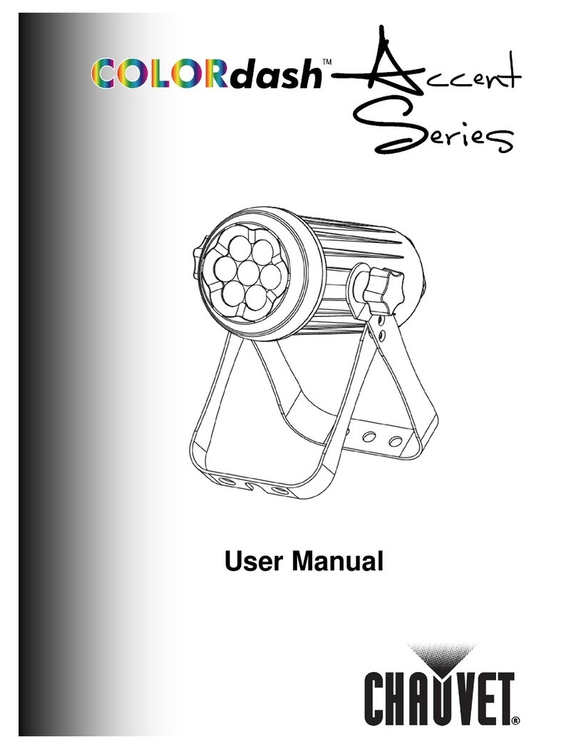 Chauvet COLORdash Accent Series user manual