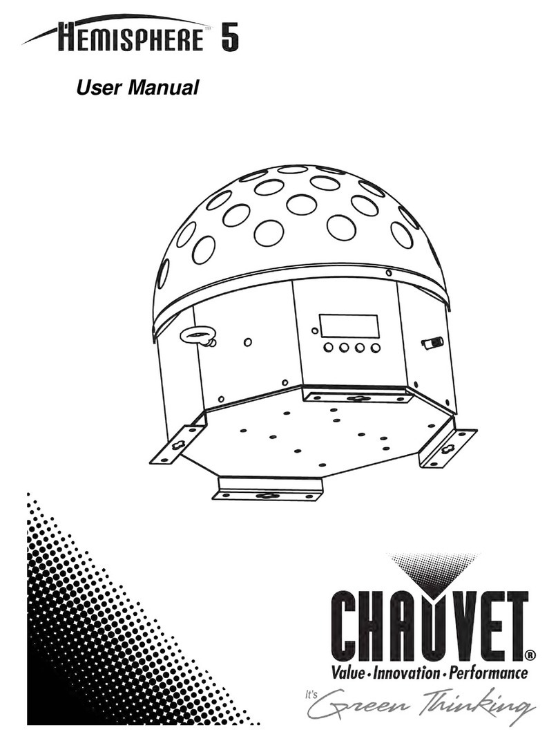 Chauvet Hemisphere 5 user manual