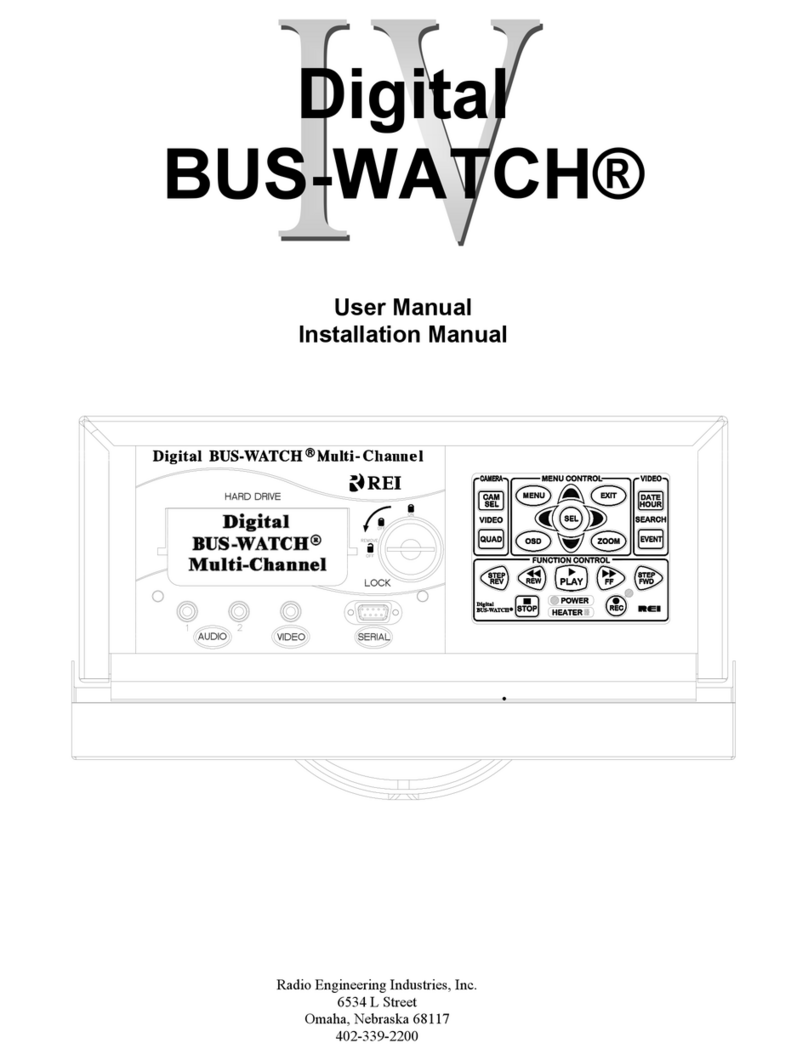 Radio Engineering Industries Digital BUS-WATCH user manual