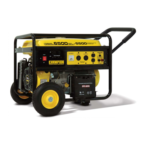 Champion PORTABLE GENERATOR Manual