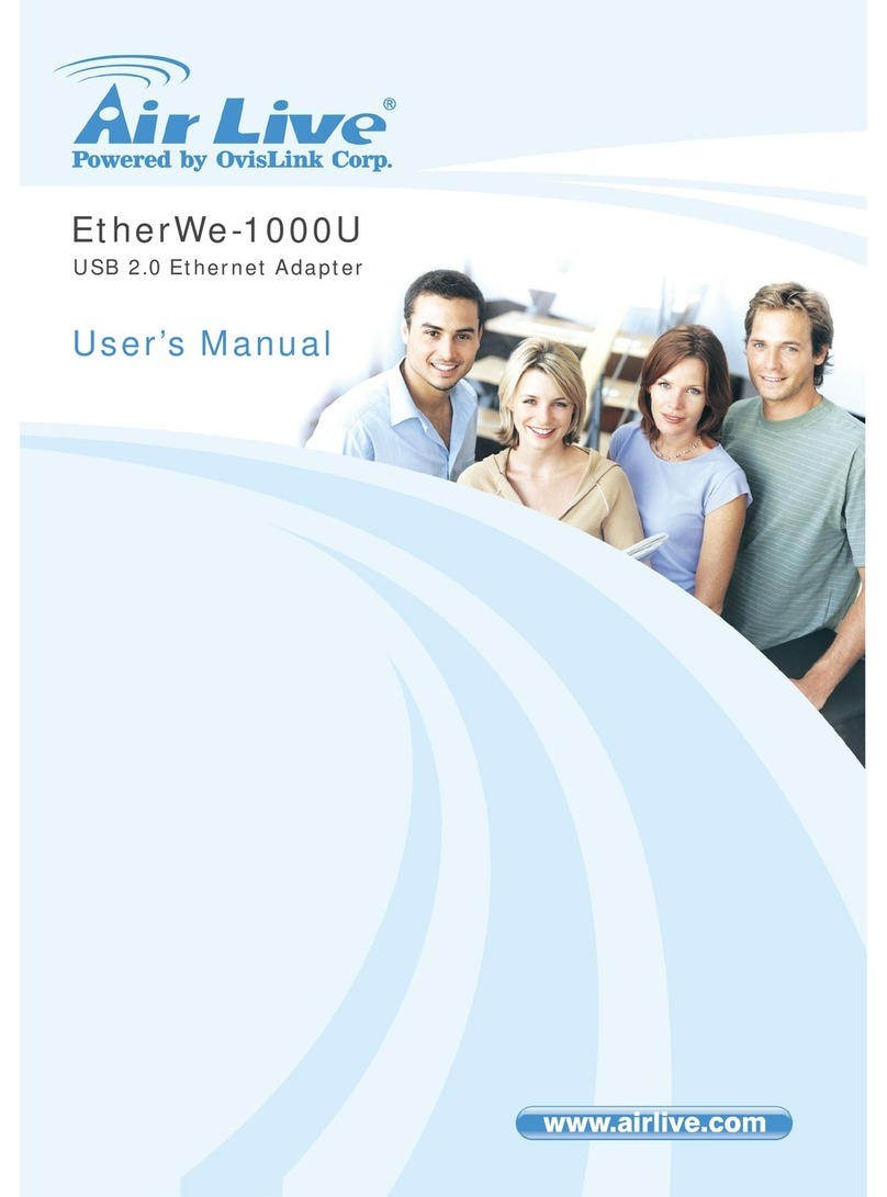 Ovislink AirLive EtherWe-1000U user manual