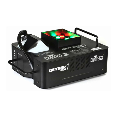 Chauvet Geyser RGB user manual