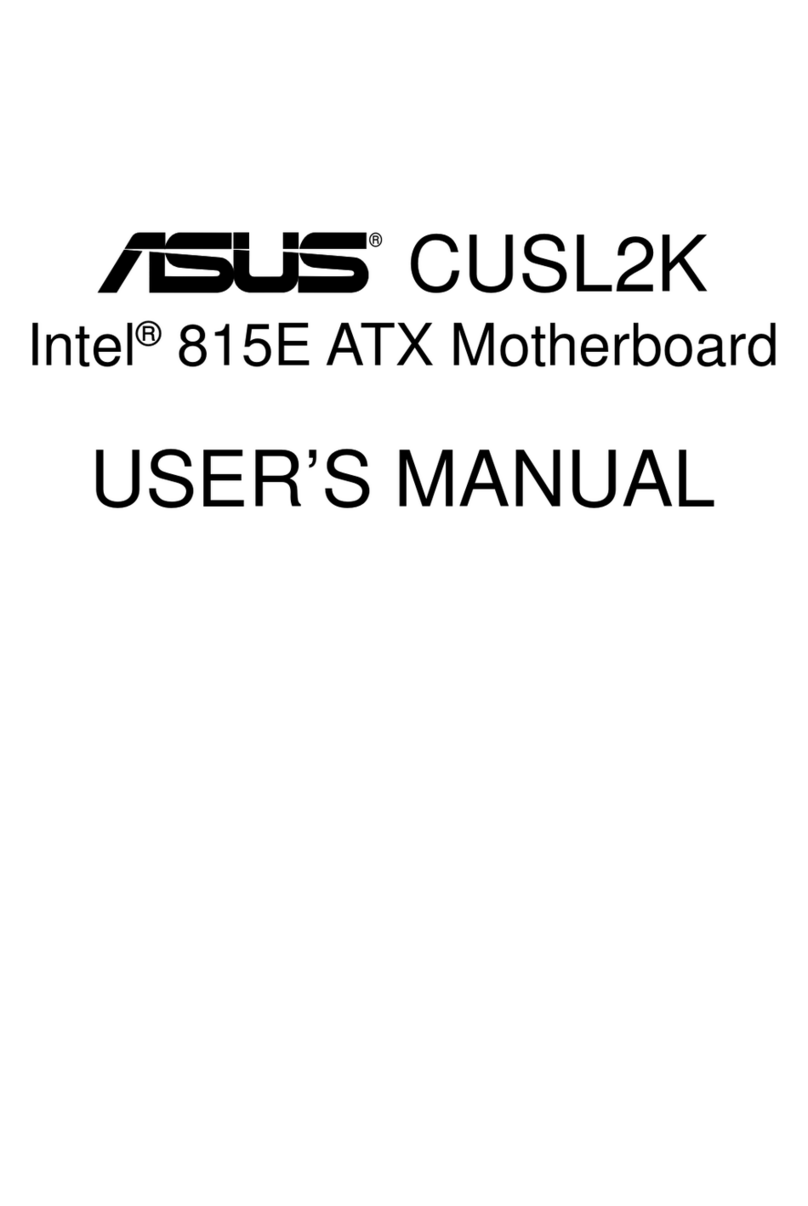 Asus CUSL2K User manual