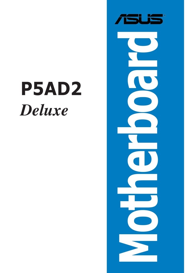 Asus P5AD2 Deluxe User manual