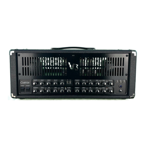 CARVIN V3 User manual