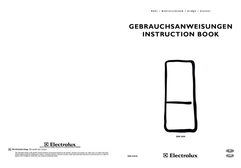 Electrolux ERN 2430 Instruction book