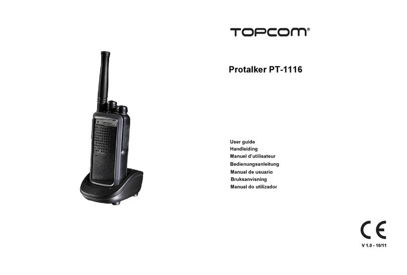 Topcom Protalker PT-1116 user guide