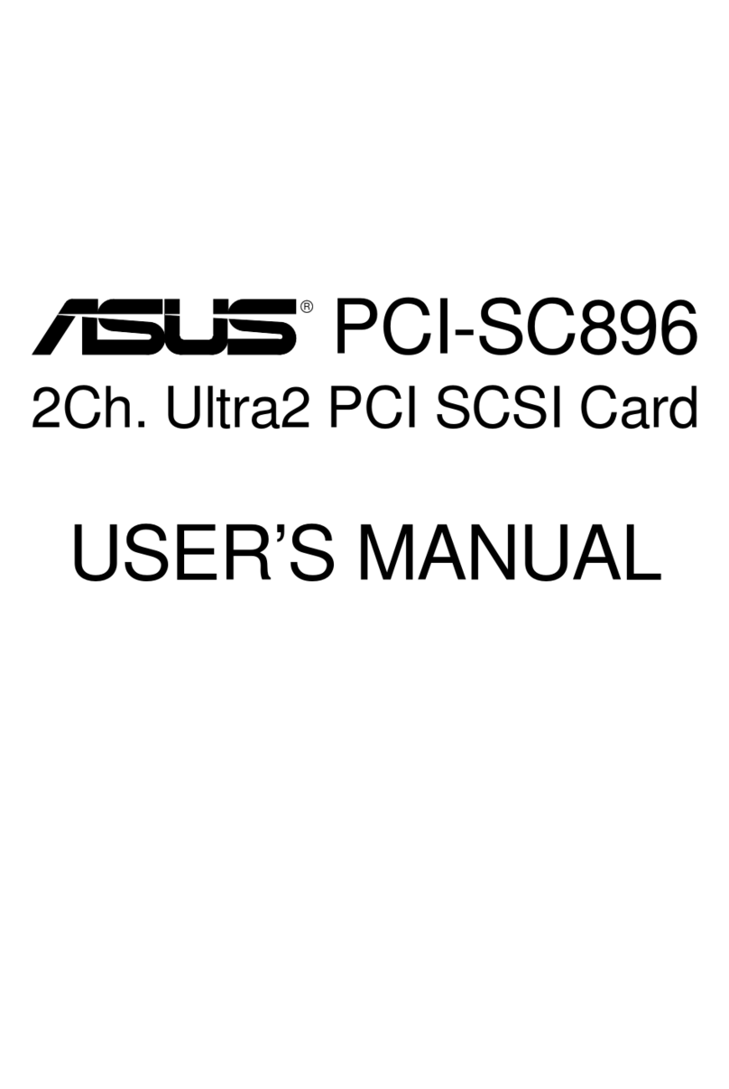 Asus PCI-SC896 user manual