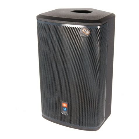 JBL PRX500 Series User manual JBL PRX500 Series User manual
