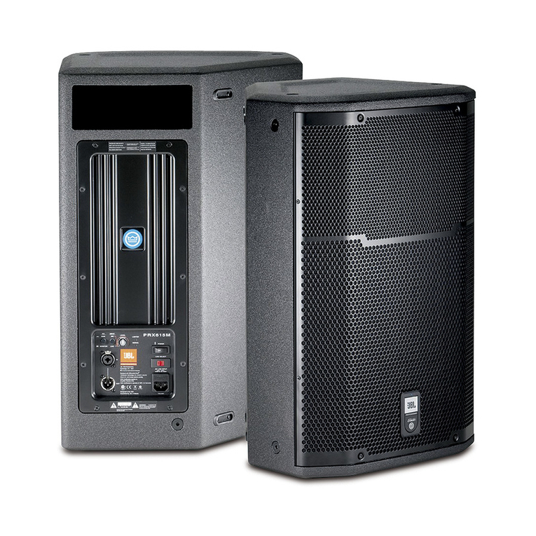 JBL PRX600 series User manual JBL PRX600 series User manual
