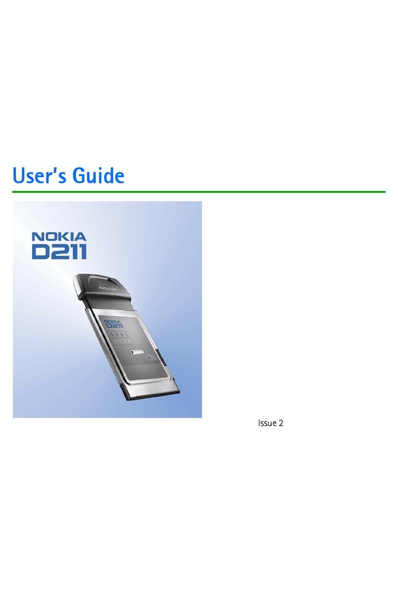 Nokia D211 user guide