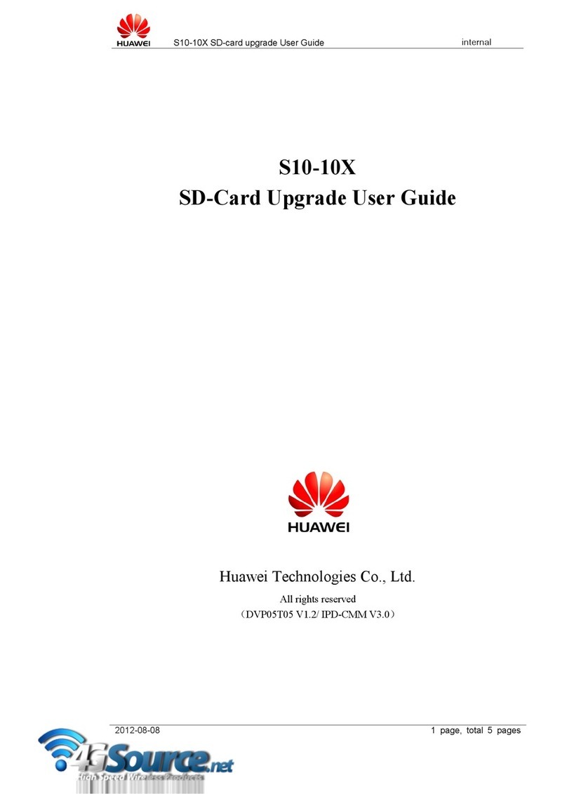 Huawei S10-10X User manual