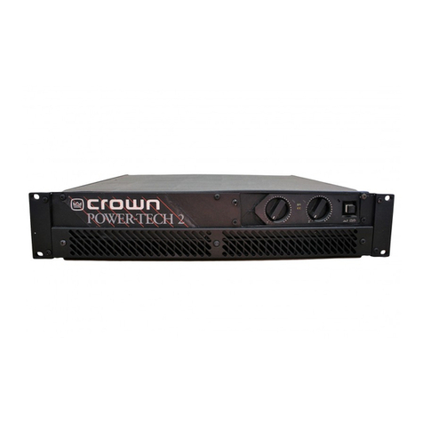 Crown POWER-TECH 3 User manual