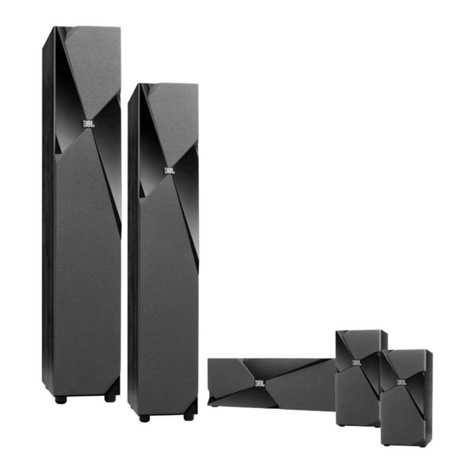 JBL Studio 1 series User manual JBL Studio 1 series User manual