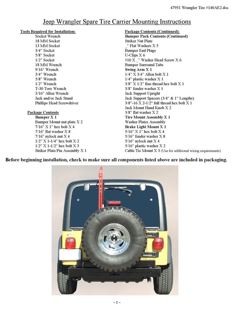 HUSKY LINERS 47951 Mounting instructions