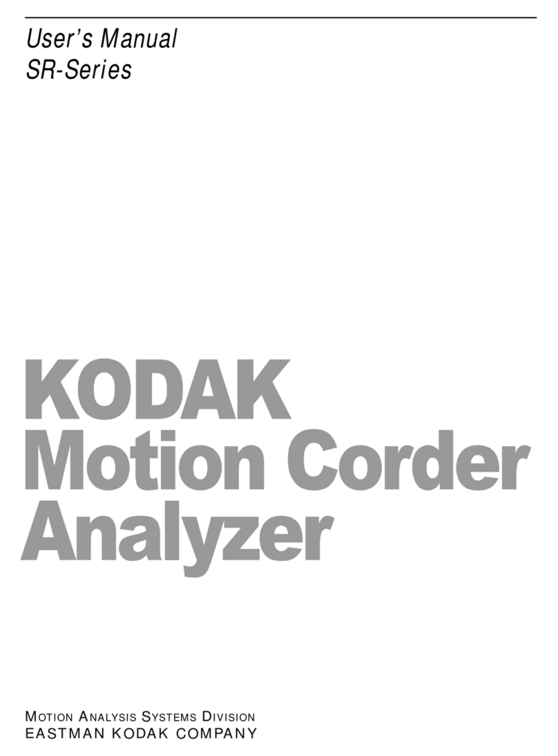 Kodak SR series User manual