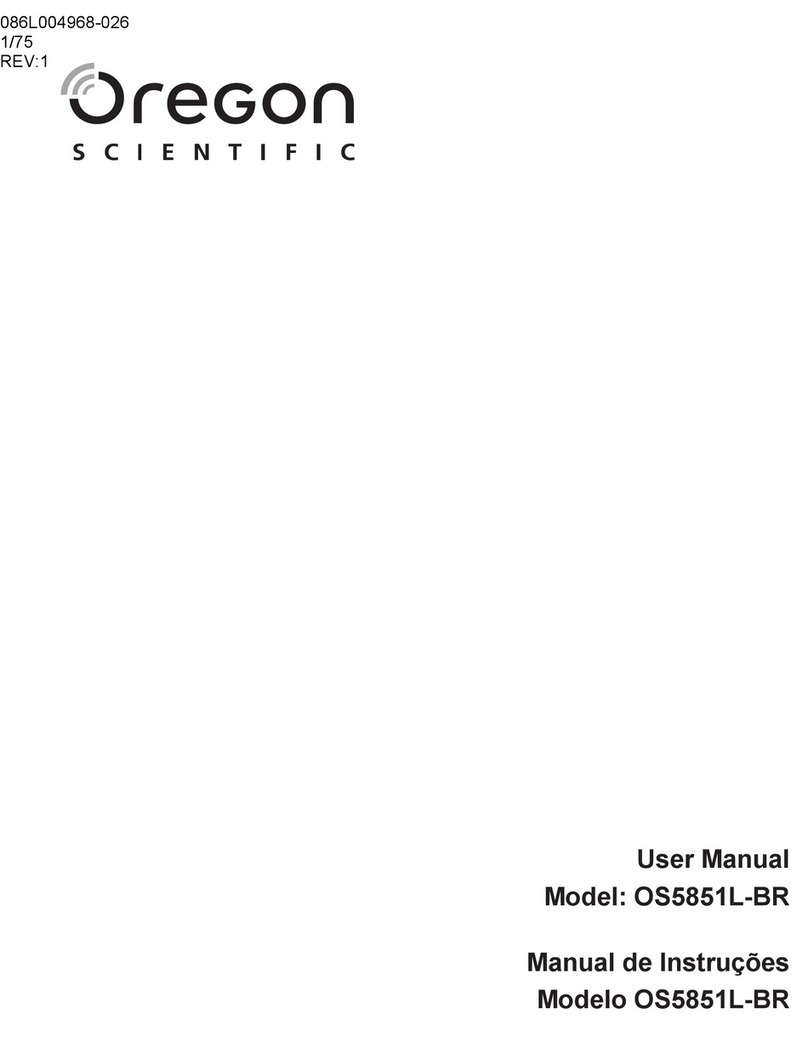 Oregon Scientific OS5851L-BR user manual