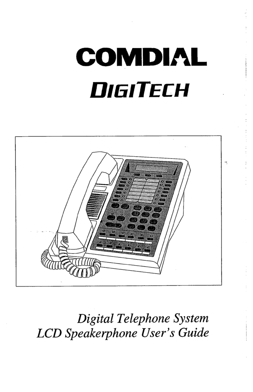 digi-tech Digital Telephone System user guide