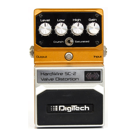 digi-tech Hardwire SC-2 User manual