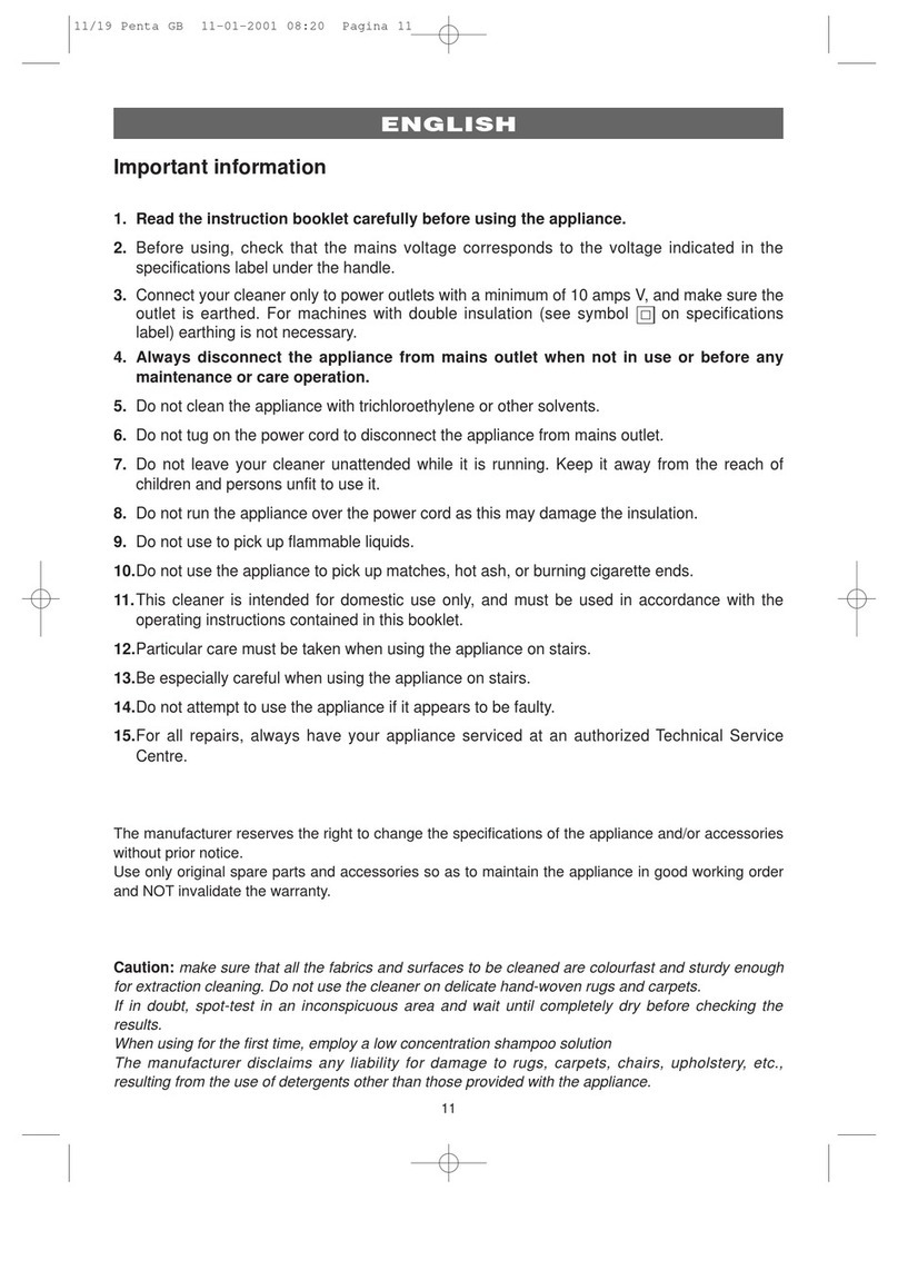 DeLonghi XE 130ZD User manual