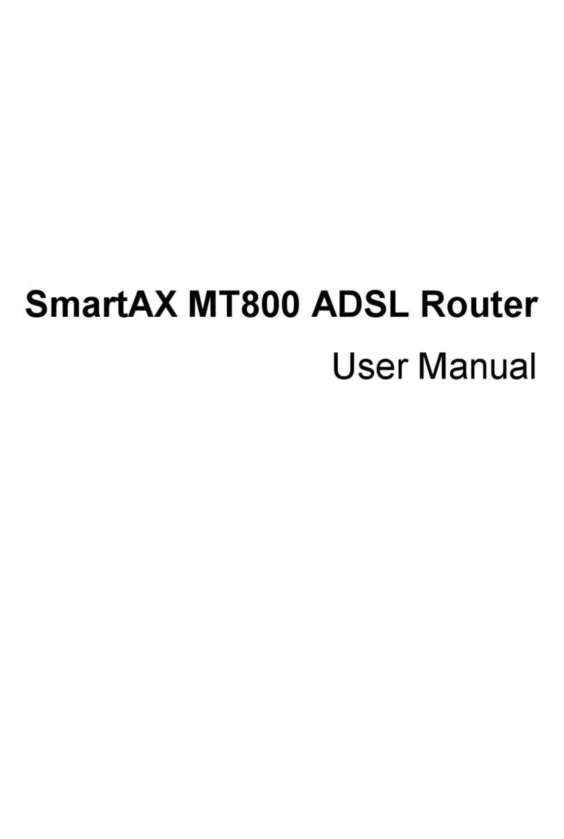 Huawei SmartAX MT800 user manual