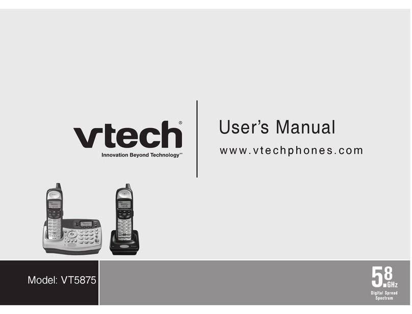 V-tech VT5875 user manual