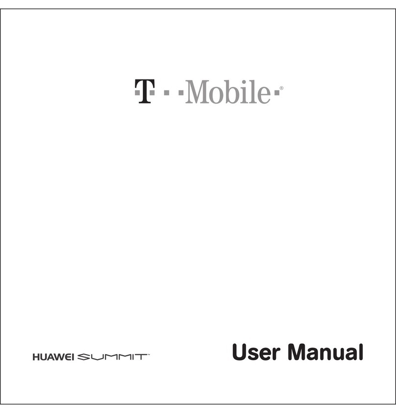 Huawei T Mobile User manual Huawei T Mobile User manual