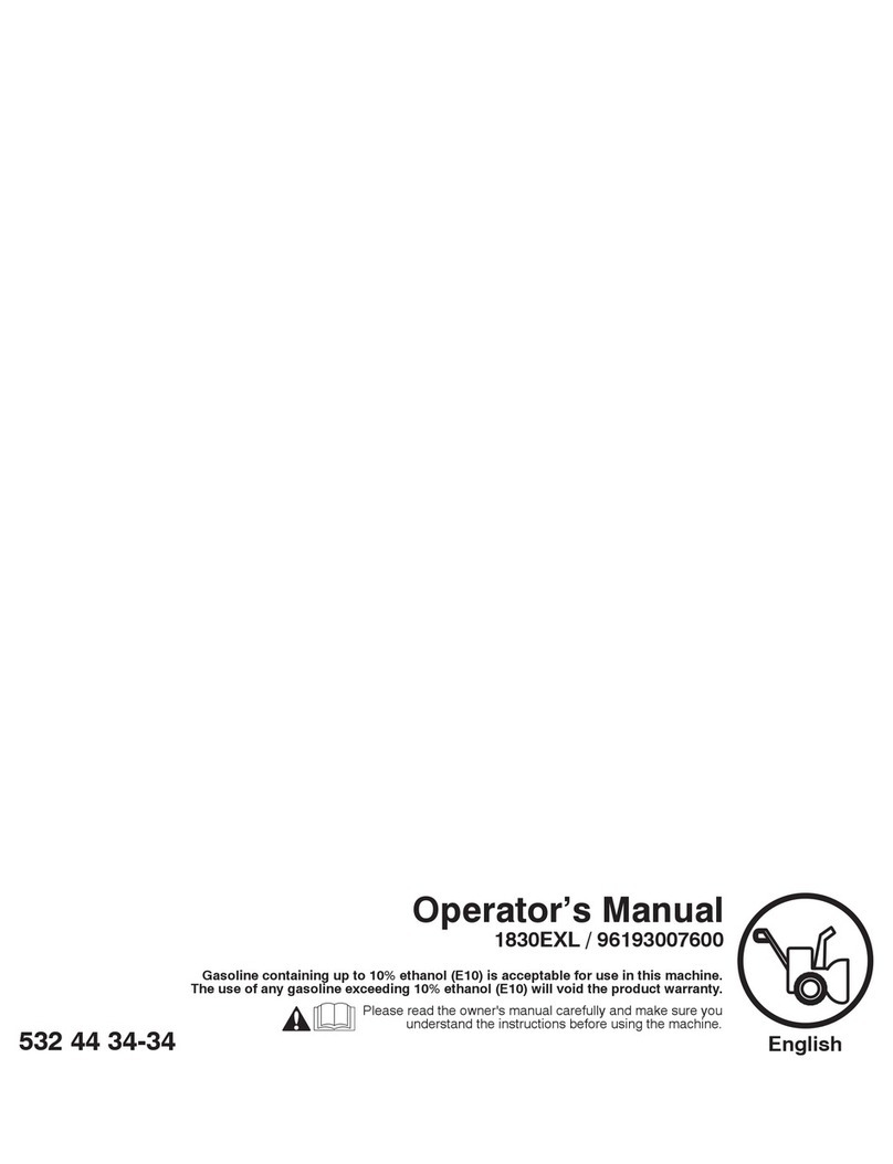 Husqvarna 1830EXL Operator's manual