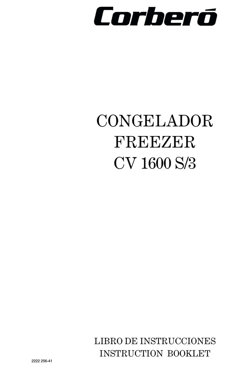 CORBERO CV1600S/3 Instruction booklet