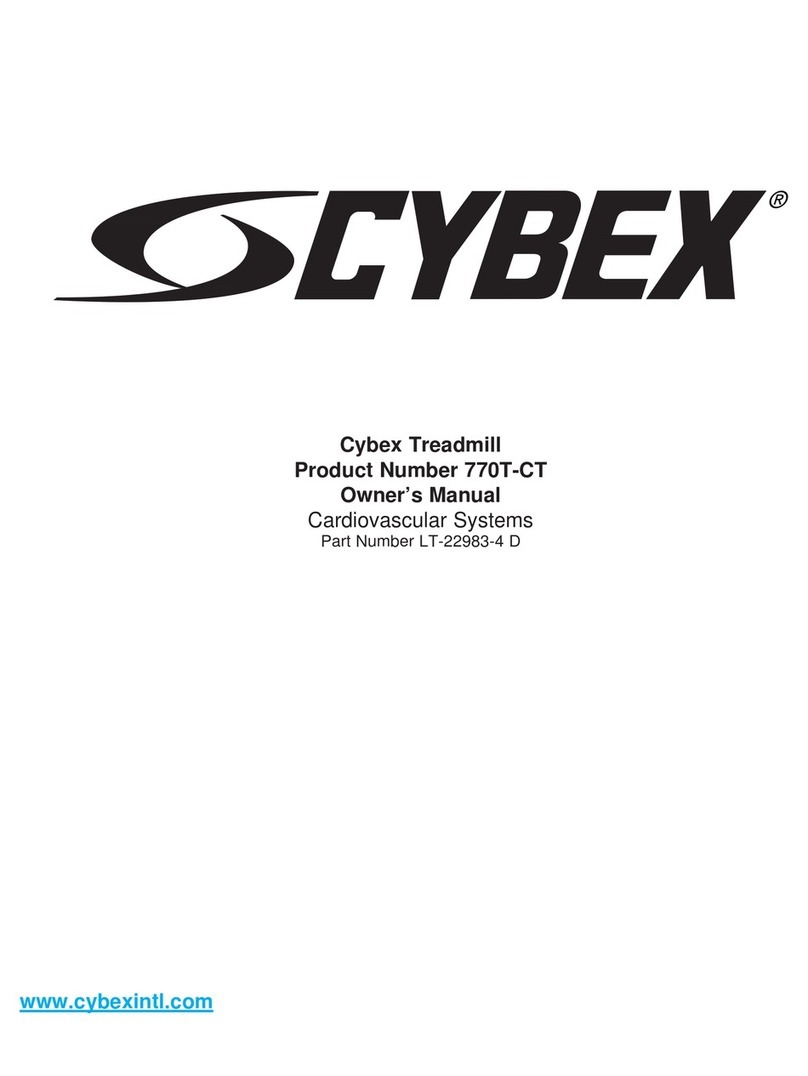 CYBEX 770T-CT owner's manual
