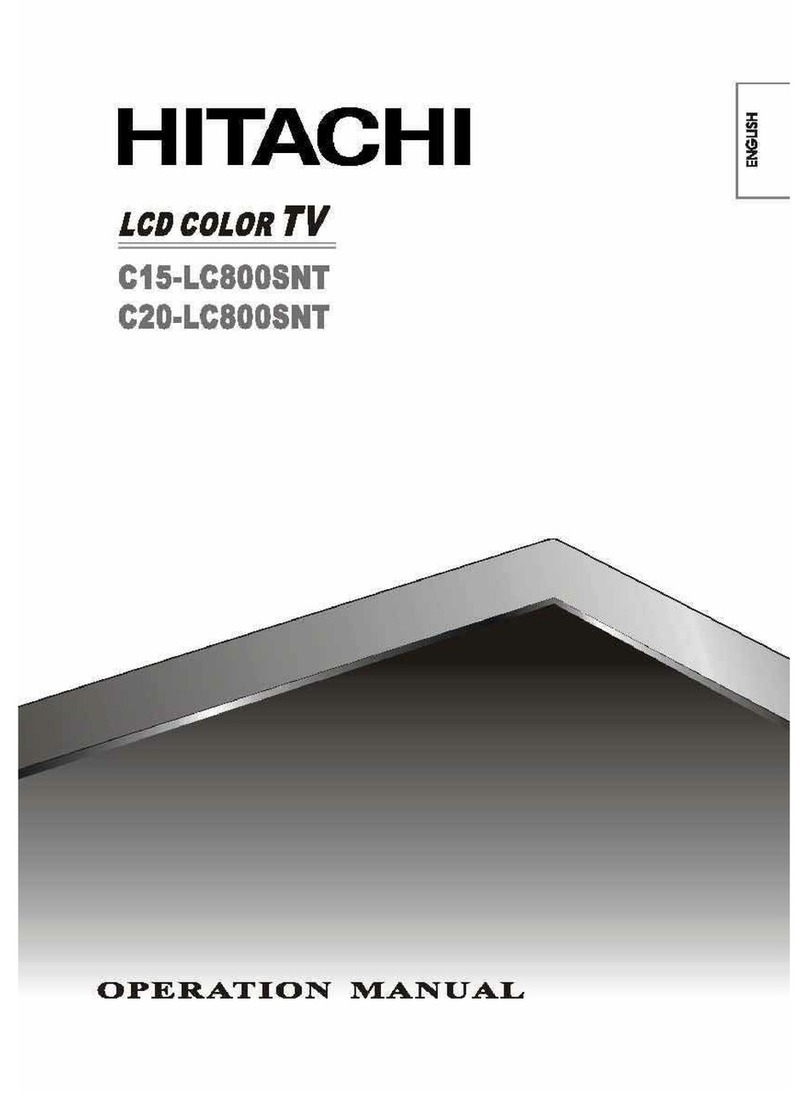 Hitachi C15-LC800SNT User manual