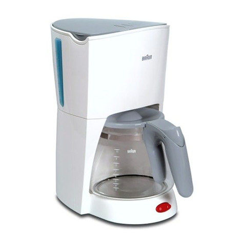 Braun Aromaster Plus KF 400 User manual