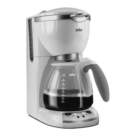 Braun KF580 User manual