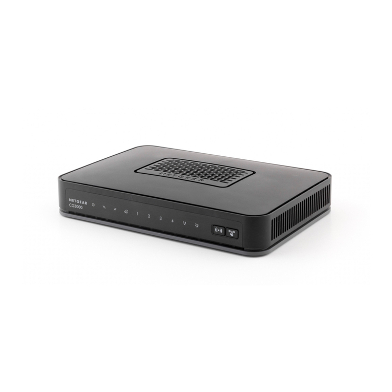 NETGEAR CG3000D User manual