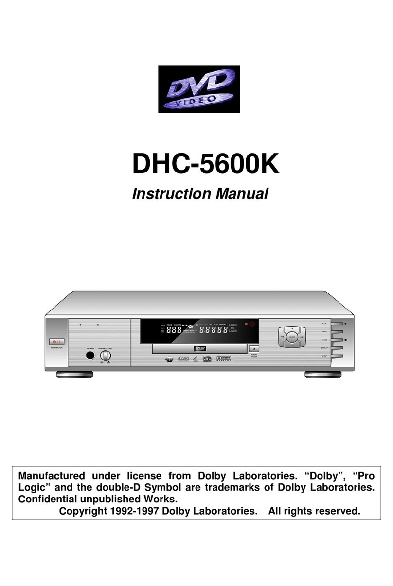 Dolby Laboratories DHC-5600K instruction manual