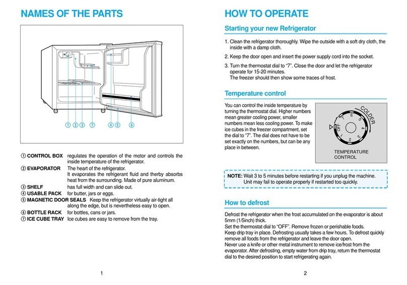 Daewoo FR-062R-DS instruction manual