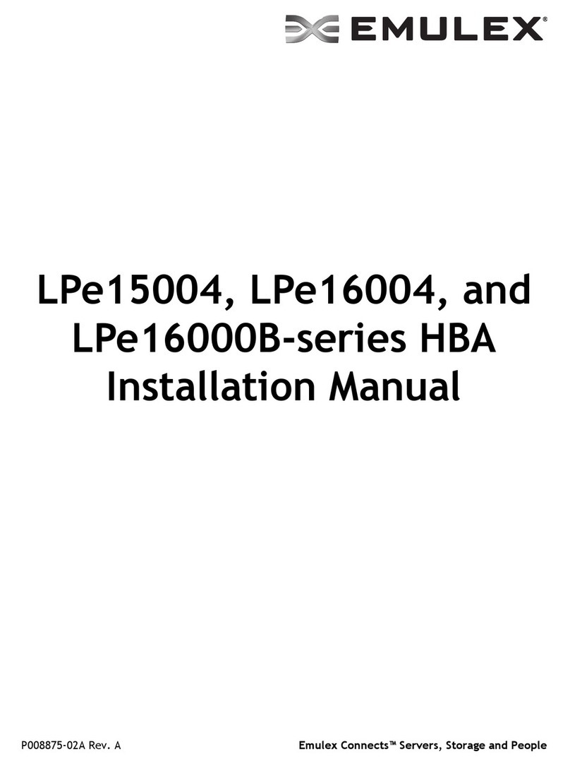 Emulex LPe15004 User manual
