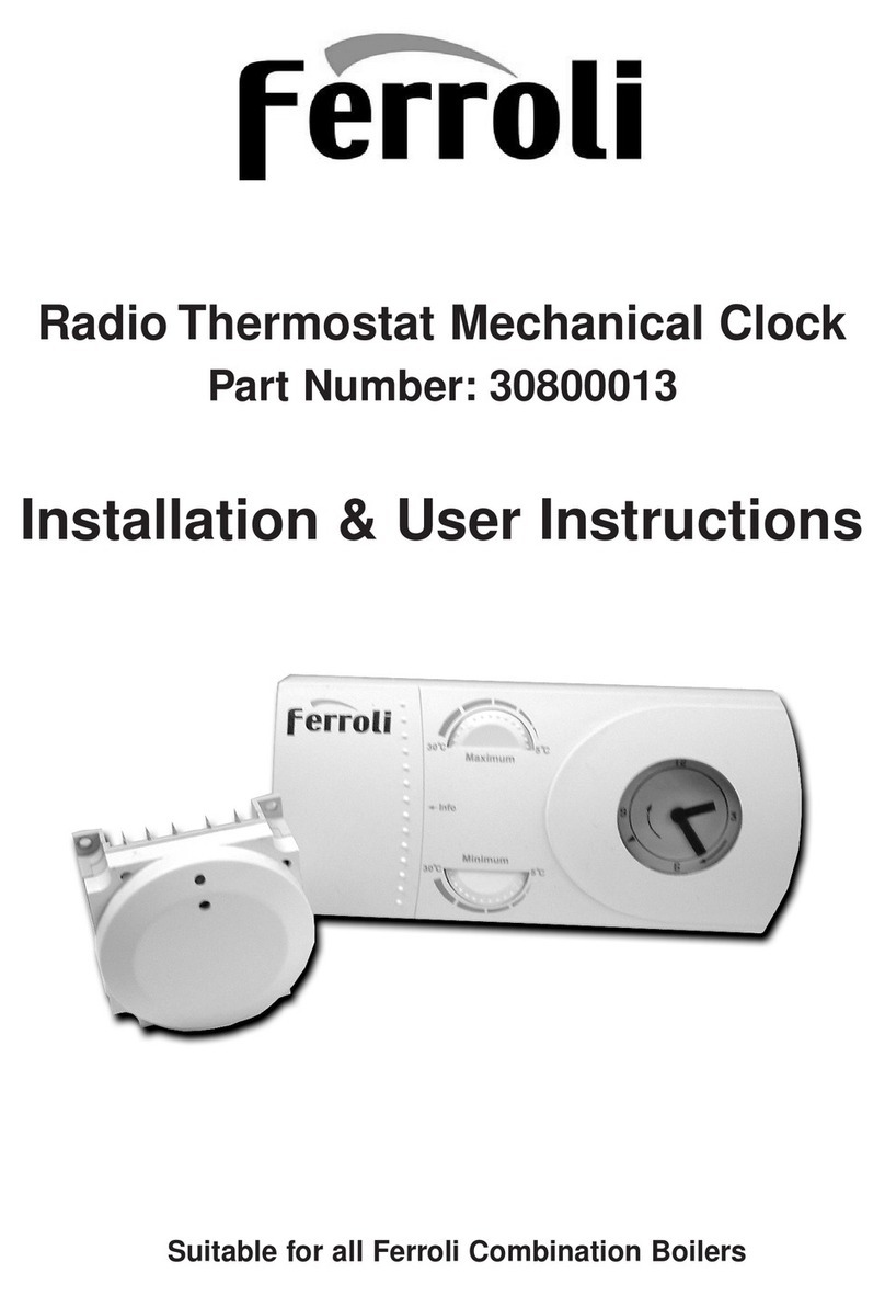 Ferroli 30800013 Assembly Instructions