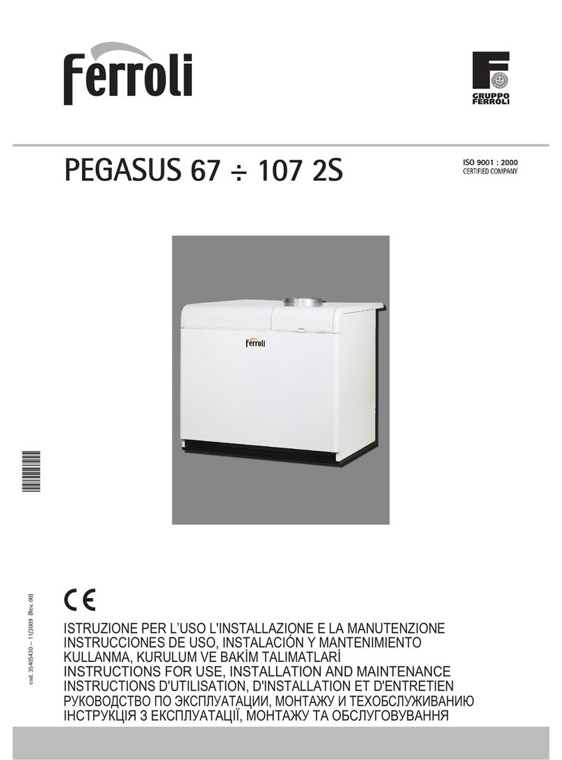 Ferroli PEGASUS 67-107 2S User manual