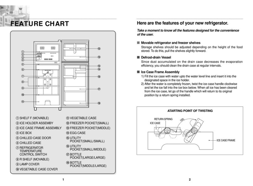 Daewoo Ultra Frost UF-1270 User manual