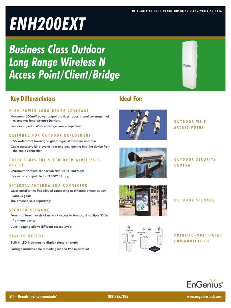 EnGenius ENH200EXT Technical specifications EnGenius ENH200EXT Technical specifications