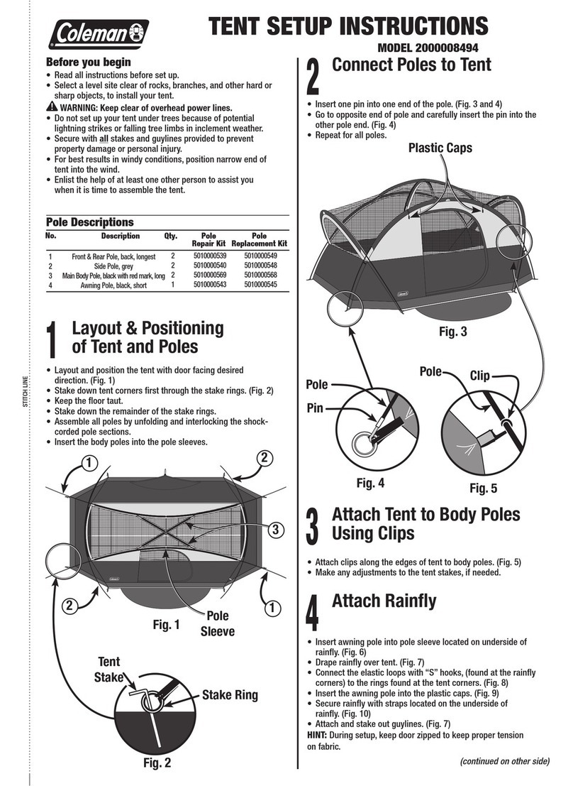 Coleman 2000008494 Manual
