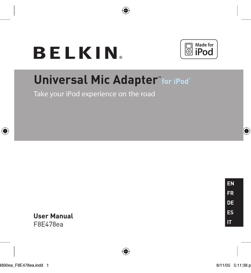 Belkin F8E478ea User manual