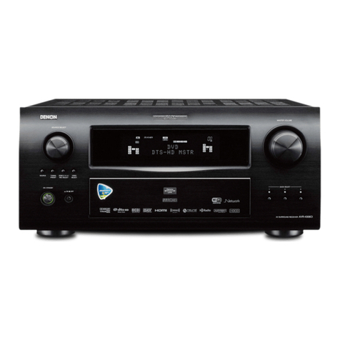 Denon AVR-4308 User manual