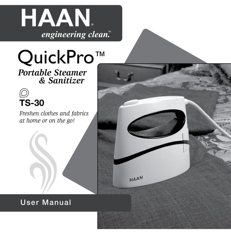 Haan QUICKPRO TS-30 user manual