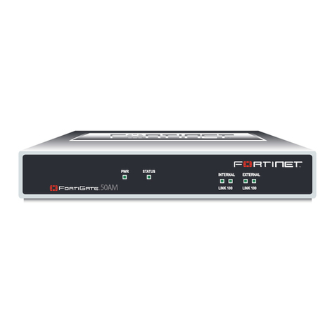Fortinet FortiGate-50AM User manual