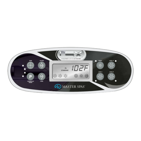 Master Spas LEGEND LSX700 User manual
